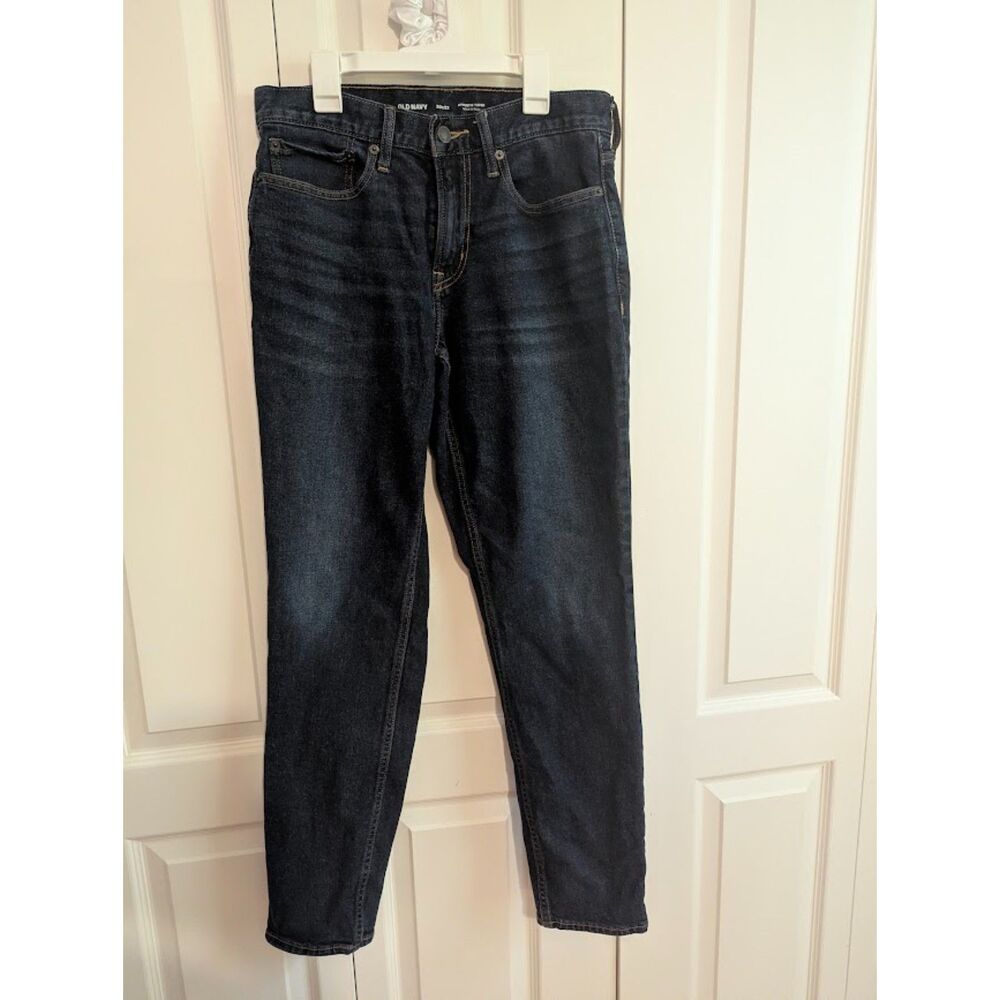 Men's Stretch "Athletic Taper" Jeans Old Navy 30x32 Taper Back to School